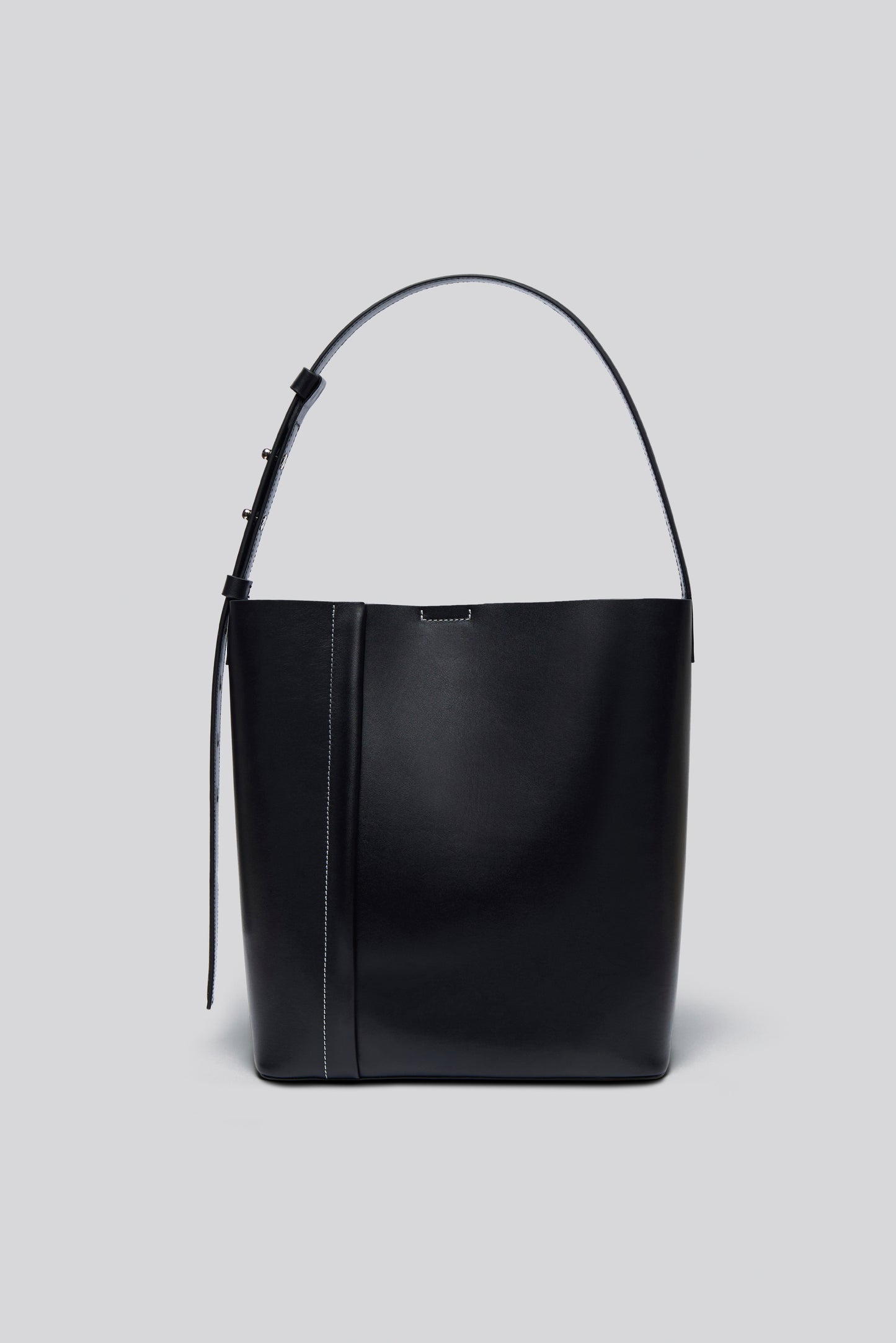 THE LARGE TOTE PLISSÉ BLACK