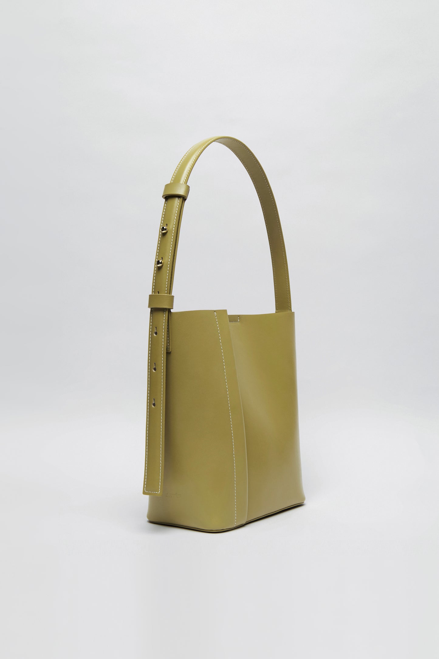 MEDIUM TOTE PLISSÉ MUSTARD